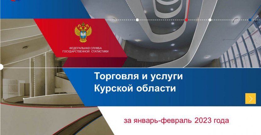 Торговля и услуги Курской области за январь-февраль 2023 года